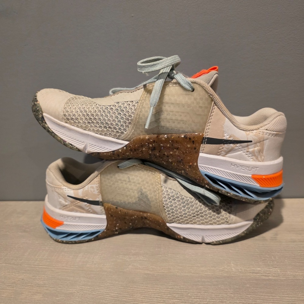 Nike Metcon 7 Sneaker Shoes Womens 8 Light Bone Comfort Running Low Top Lace up